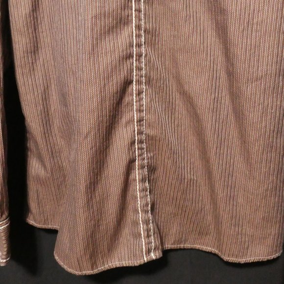 SMASH | 2 XL | Western Striped Button Down Casual Shirt | 100% Cotton | NWOT - Picture 16 of 16